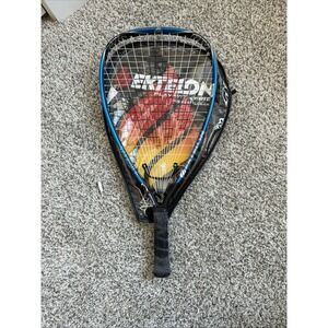 Used EKTELON Lightning F-3 Racketball  Racket LONGBODY 925 Power Xtra Small Grip